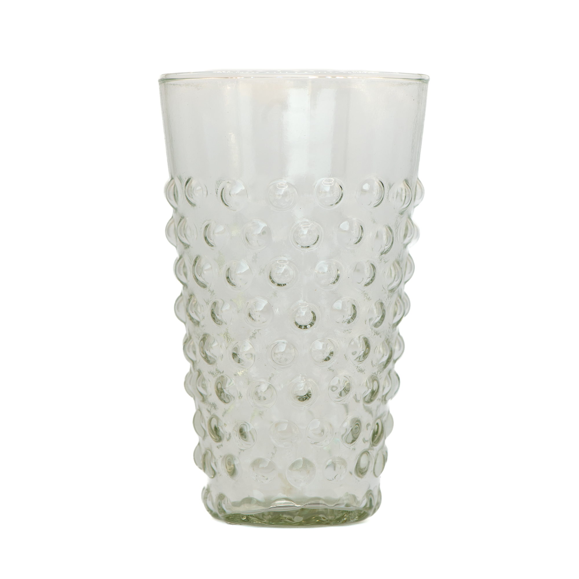 Tall Bubble Glass Set of 4