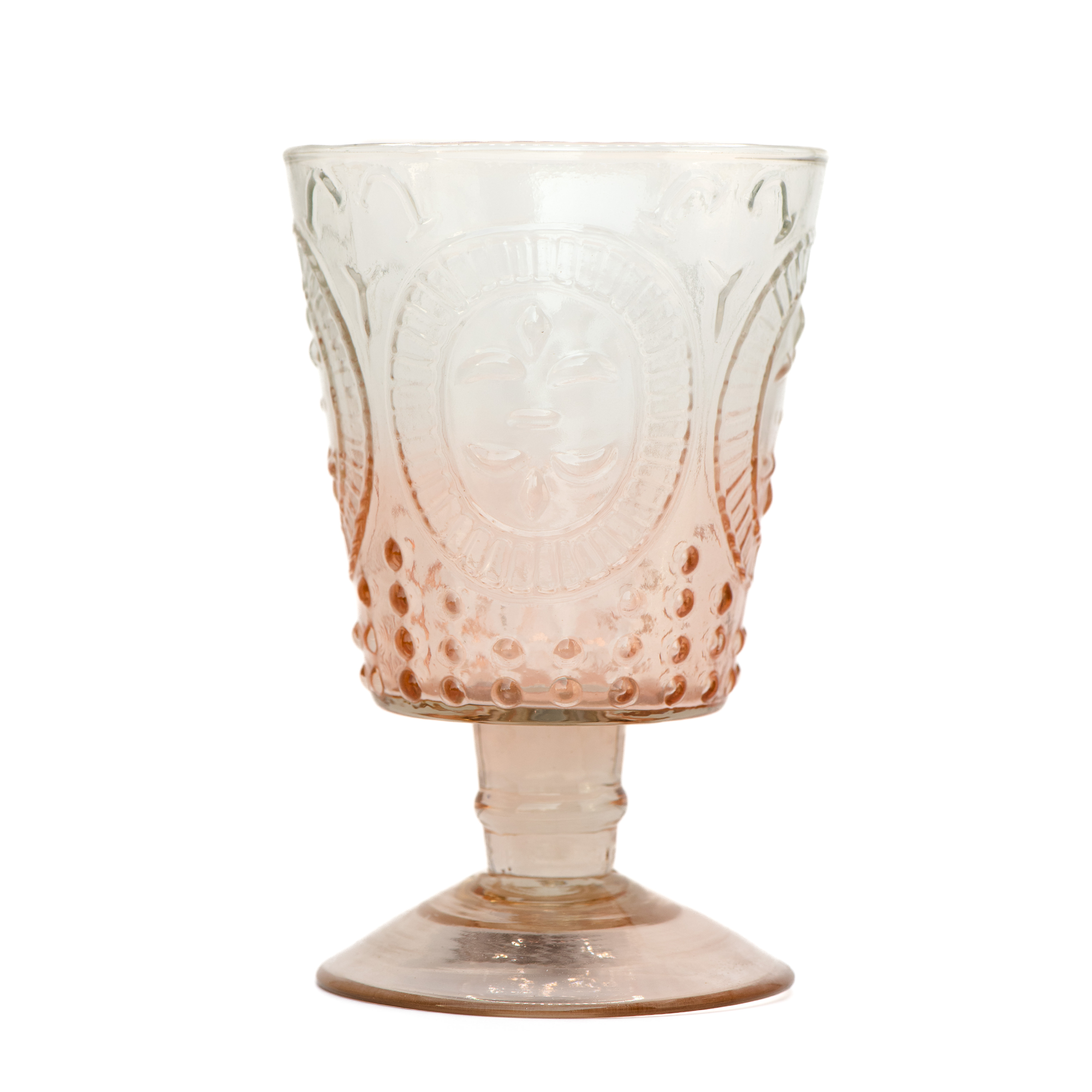 Fleur de lil Wine Glass Set