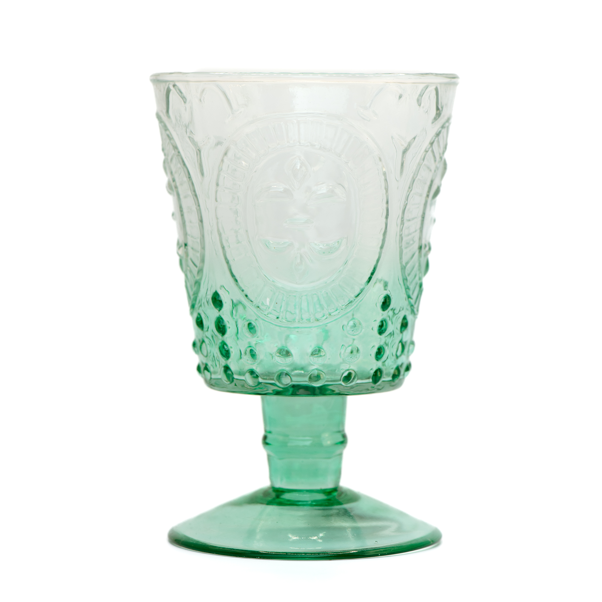 Fleur de lil Wine Glass Set