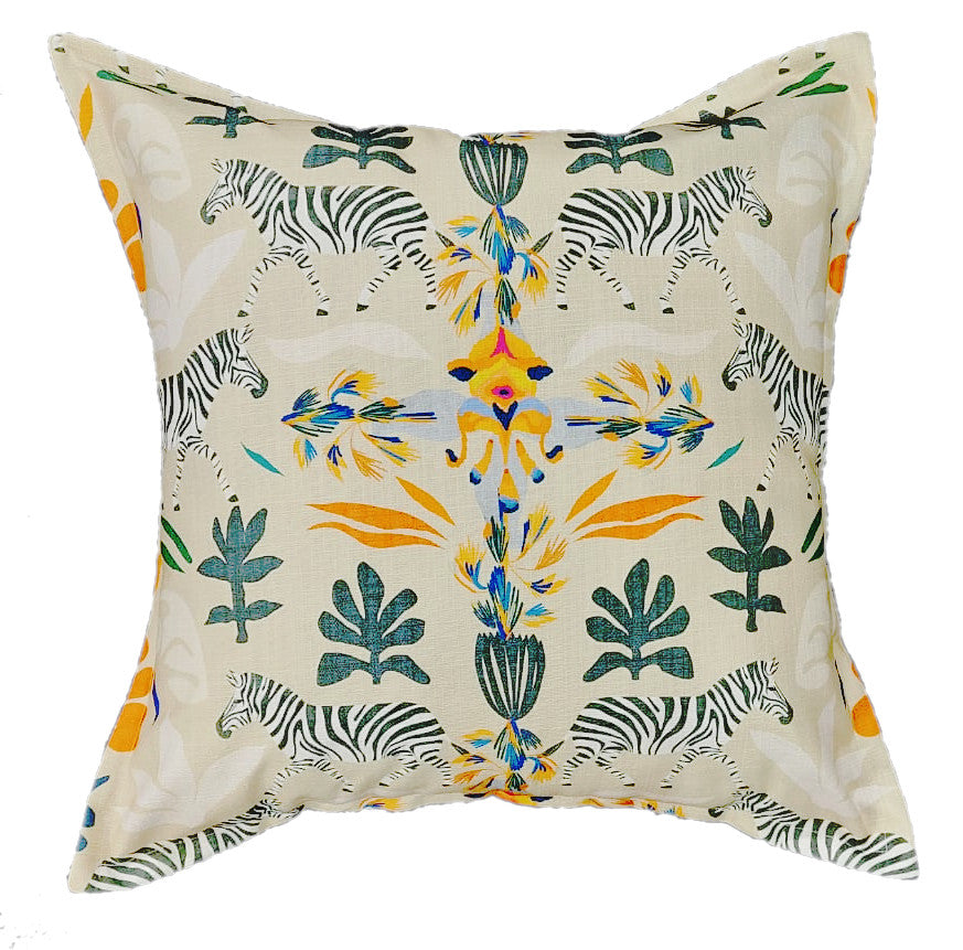 Field Of Zebras Scatter Cushions - NetDécor 