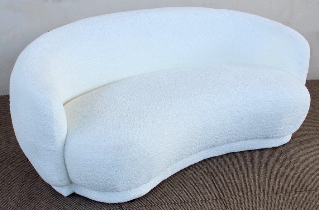 Light Cream Two Seater Sofa