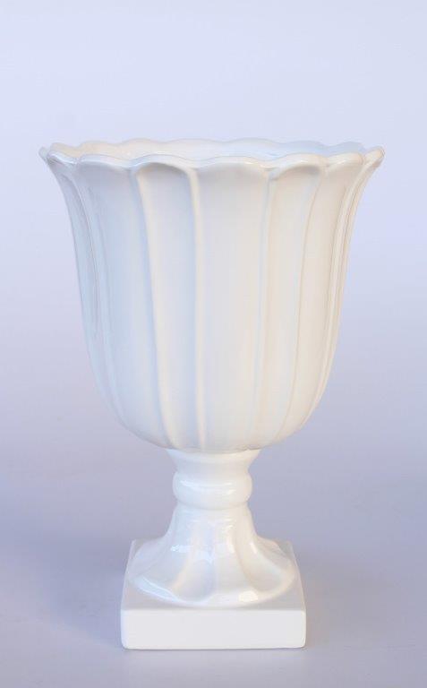 Large White Vase/Urn