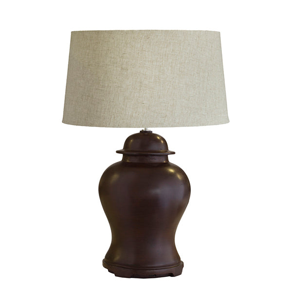 Ginger Jar Large Resin Lounge/Server Lamp