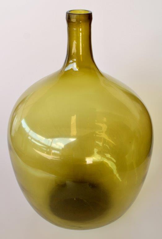 Extra Large Green Glass Bottle