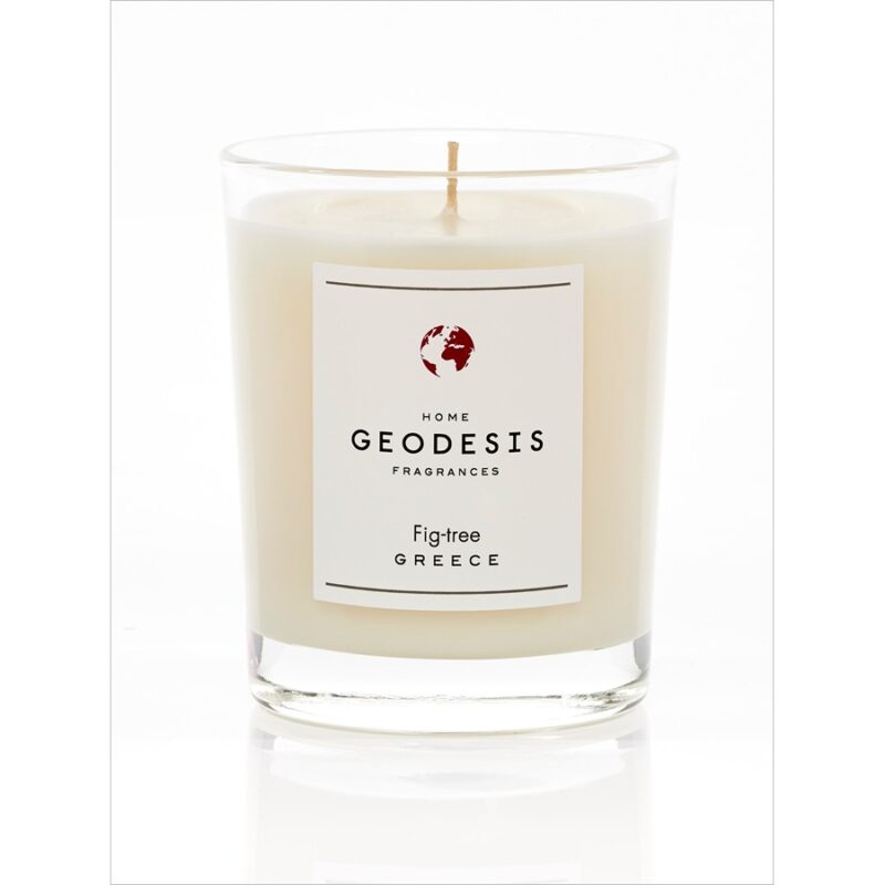 Geodesis Scented Candle 180g - Clear Glass