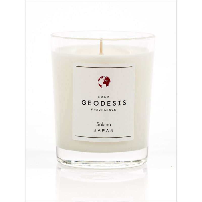Geodesis Scented Candle 180g - Clear Glass