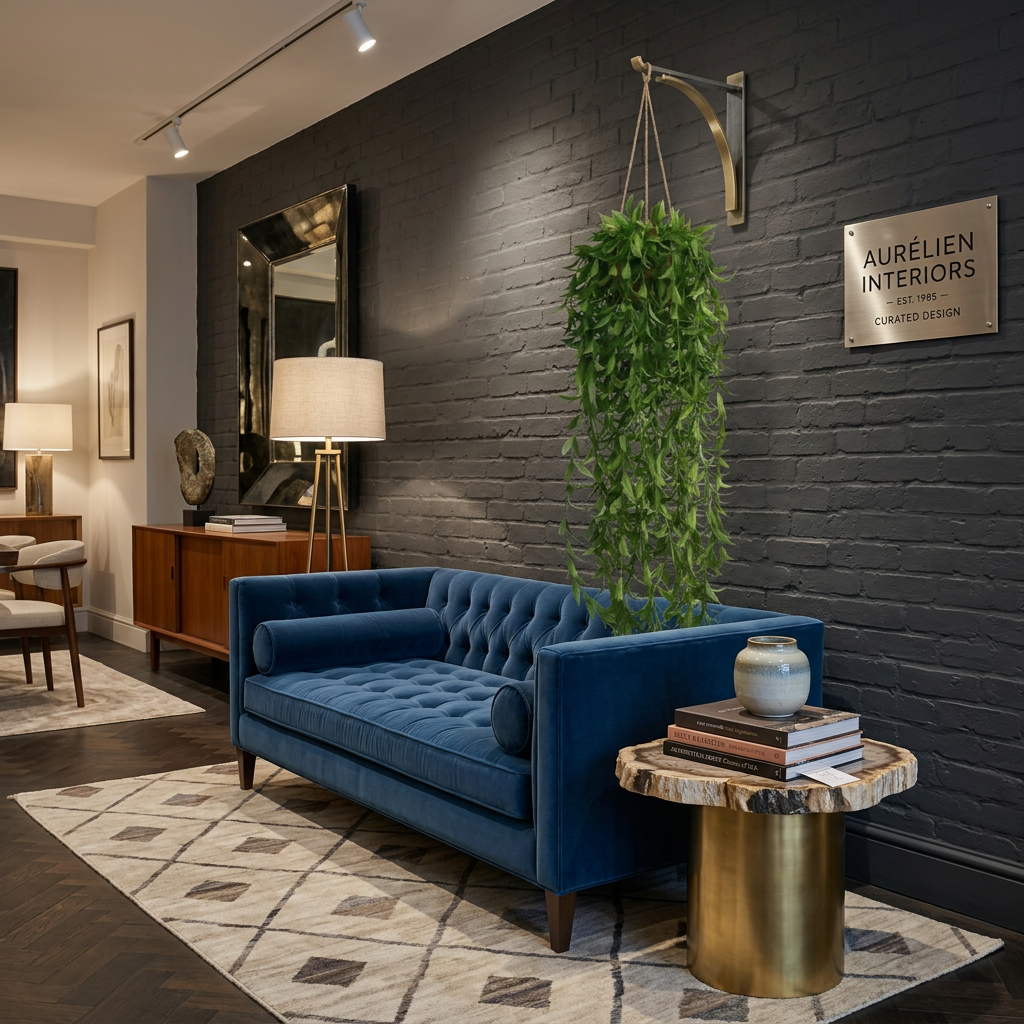 Faux Diversity Falls Hanging Plant