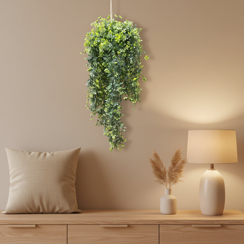 Woodland Veil Hanging Faux Plant Ball