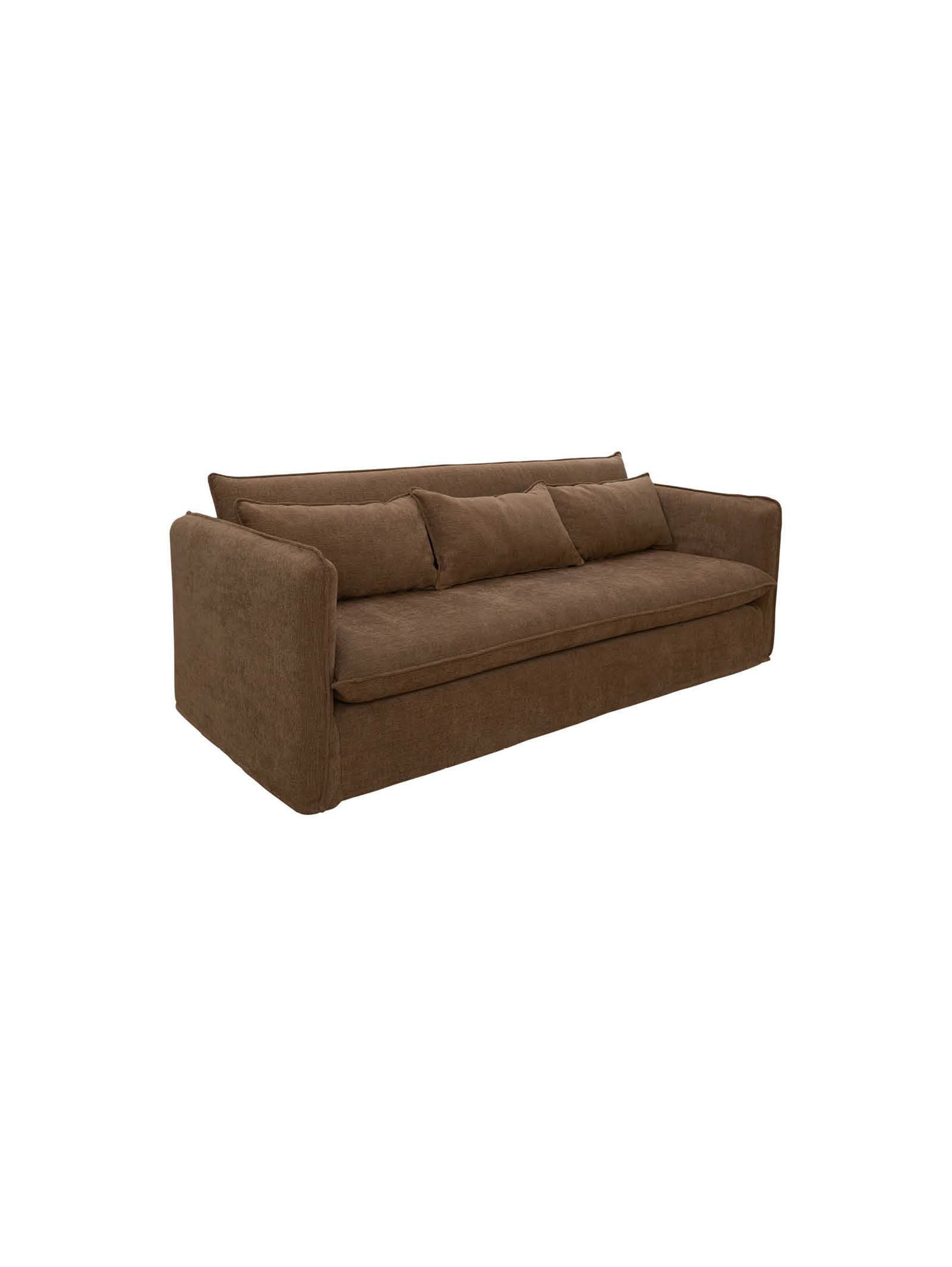 Santorini 3-Seater Sofa in Espresso