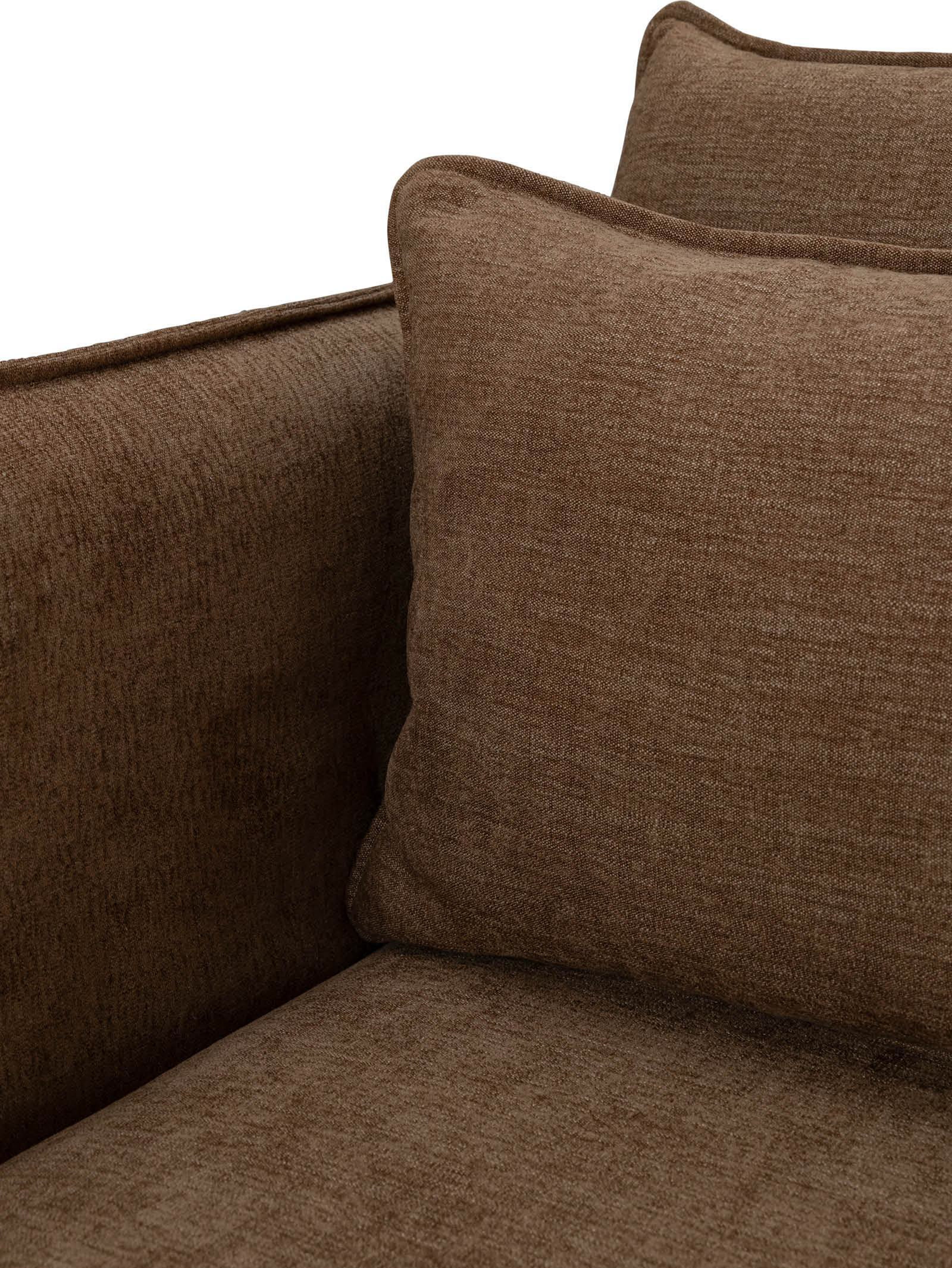 Santorini 3-Seater Sofa in Espresso