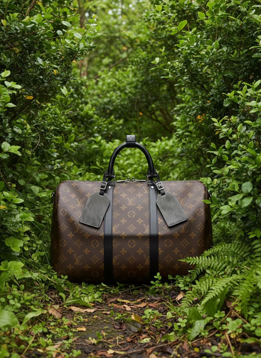 Set of 2 Custom Made REAL Wildebees Skin Luggage Tags