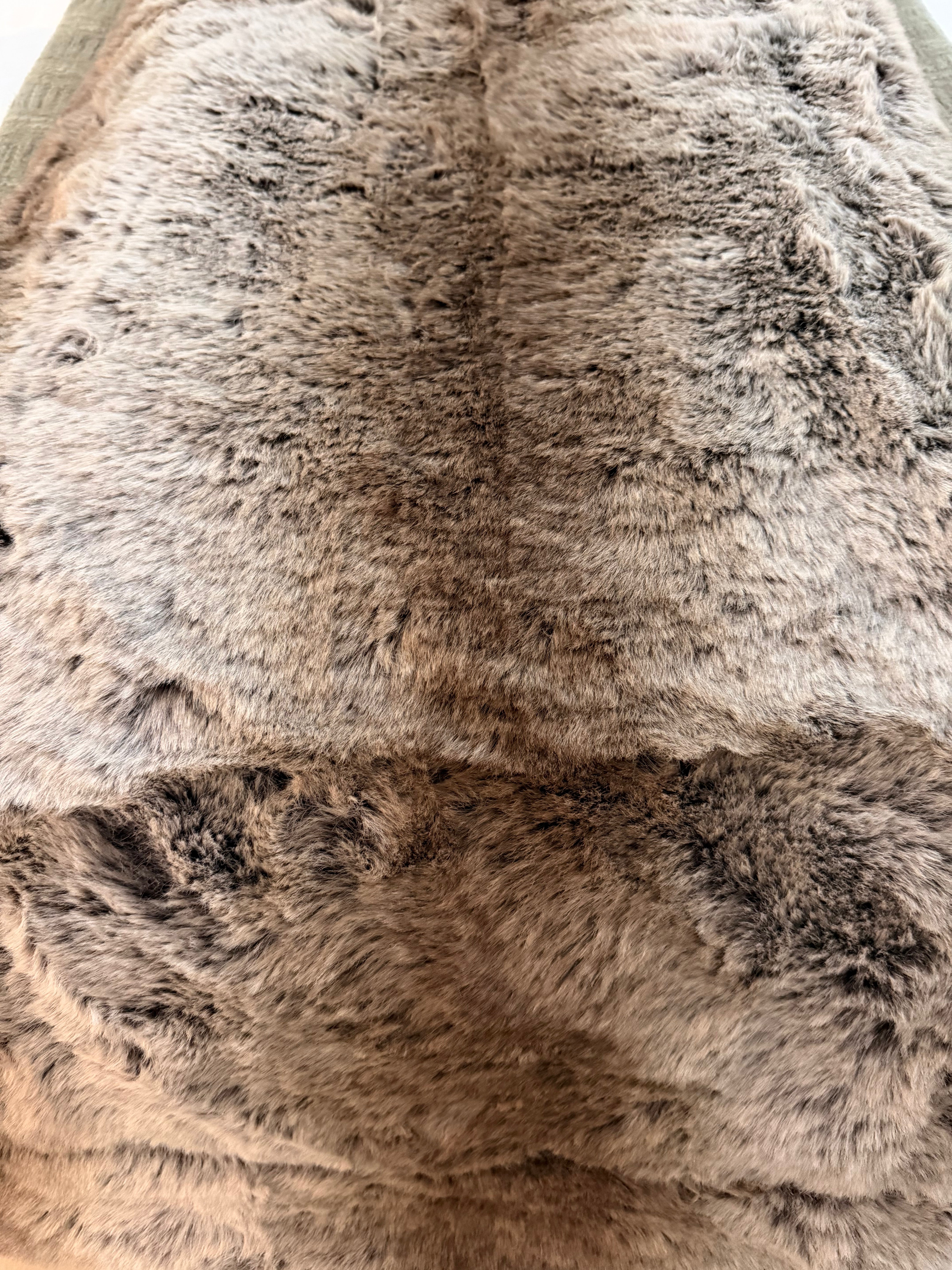 Elk Faux Fur in Coco