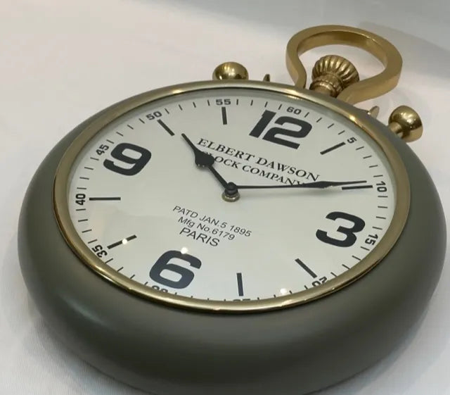 Vintage Camo Wall Clock - NetDécor 