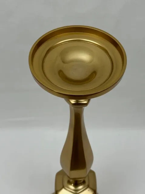 Antique Brass XL Candlestick - NetDécor 