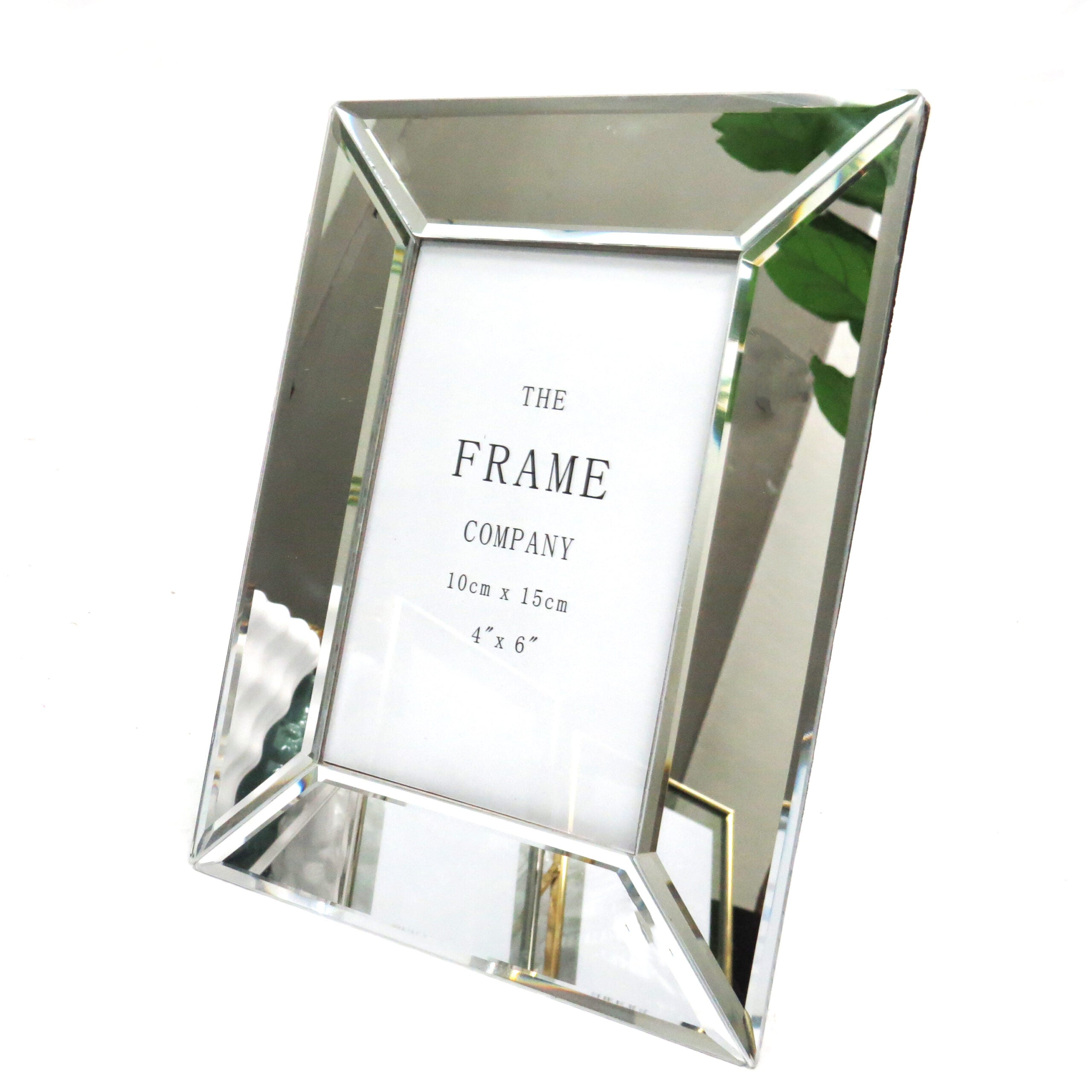 Clear Mirrored Photo Frame for 4x6 Photo