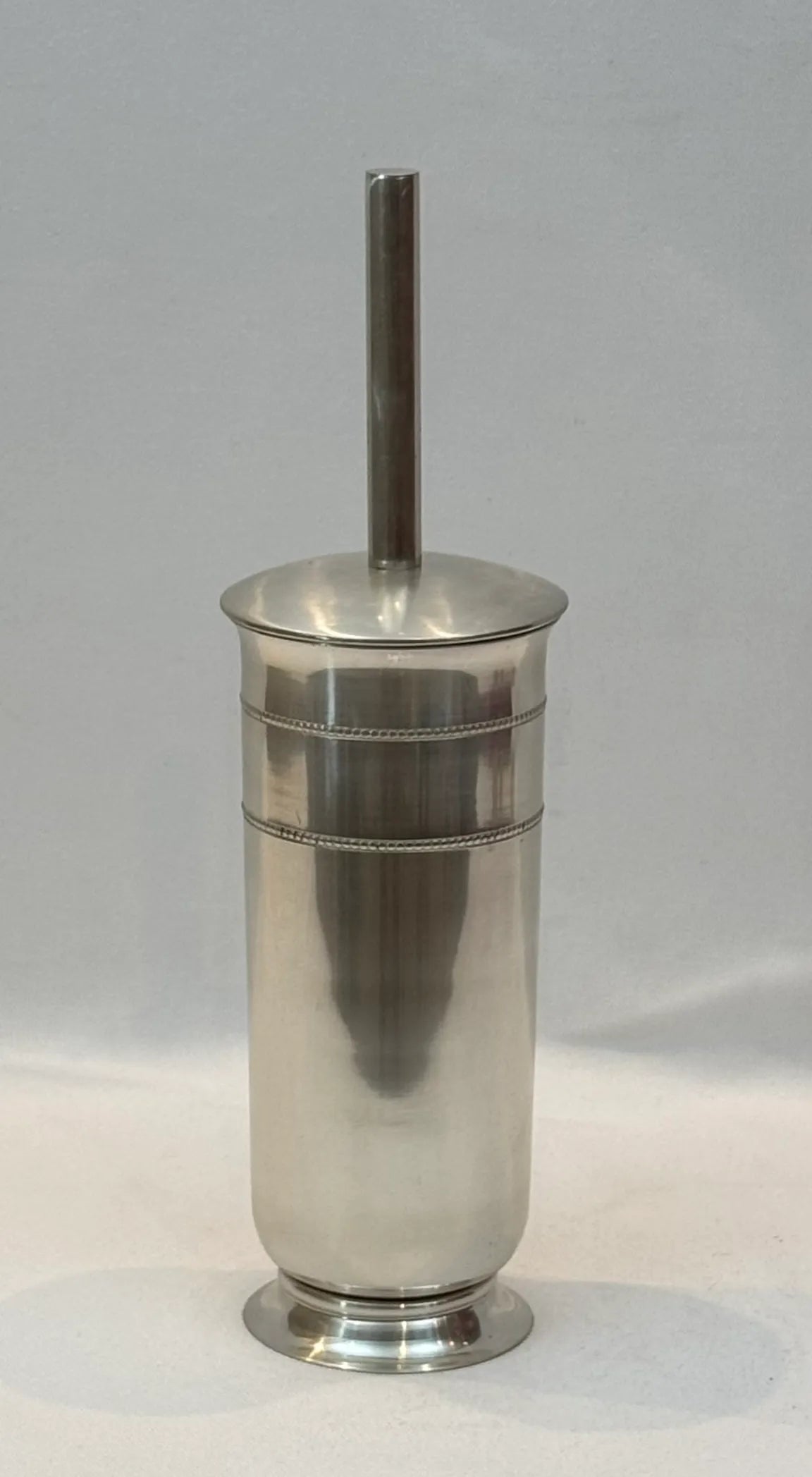 Beaded Toilet Brush holder Tall