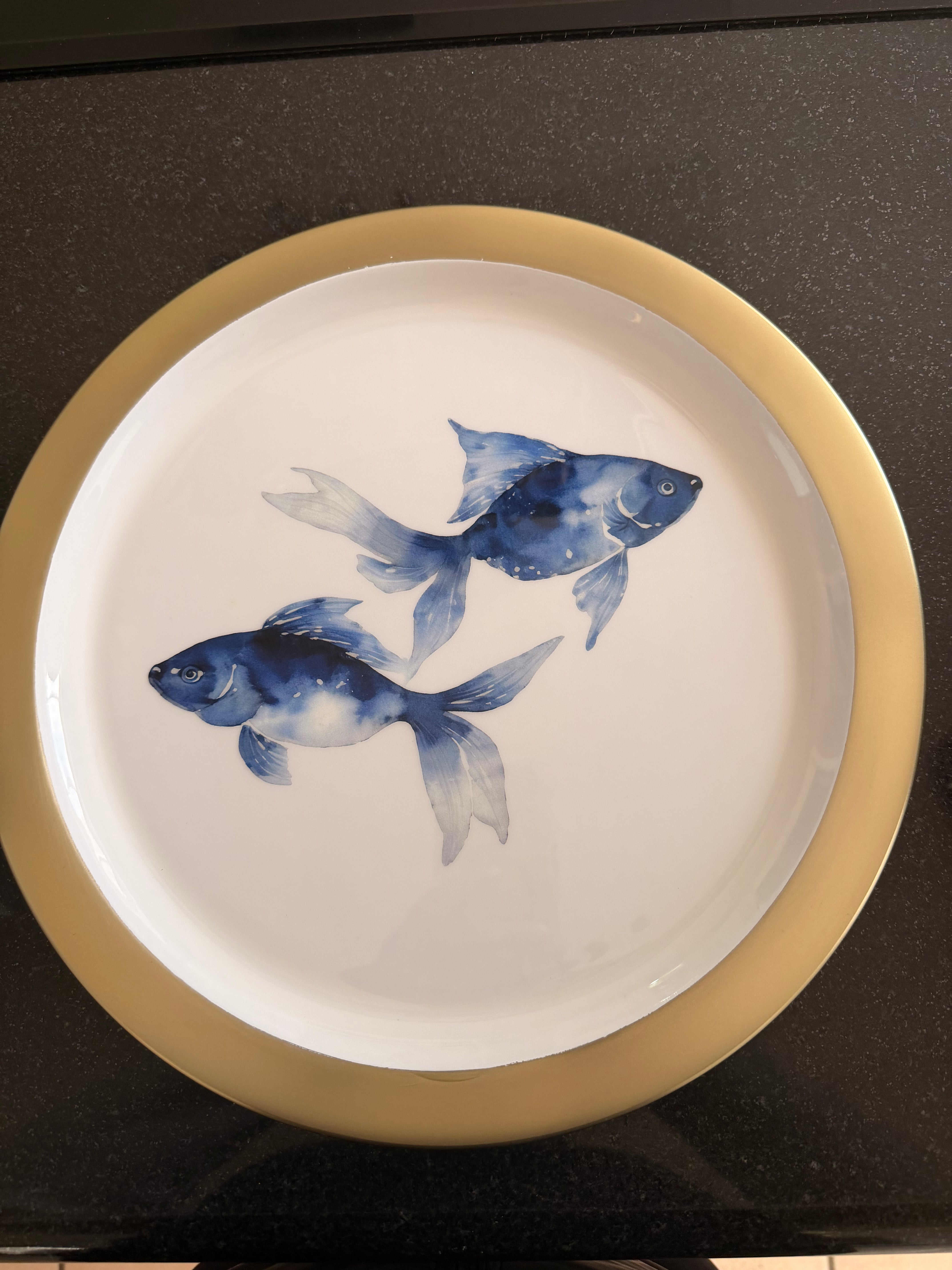 CHARGER PLATE ASSORTED SET OF 4
