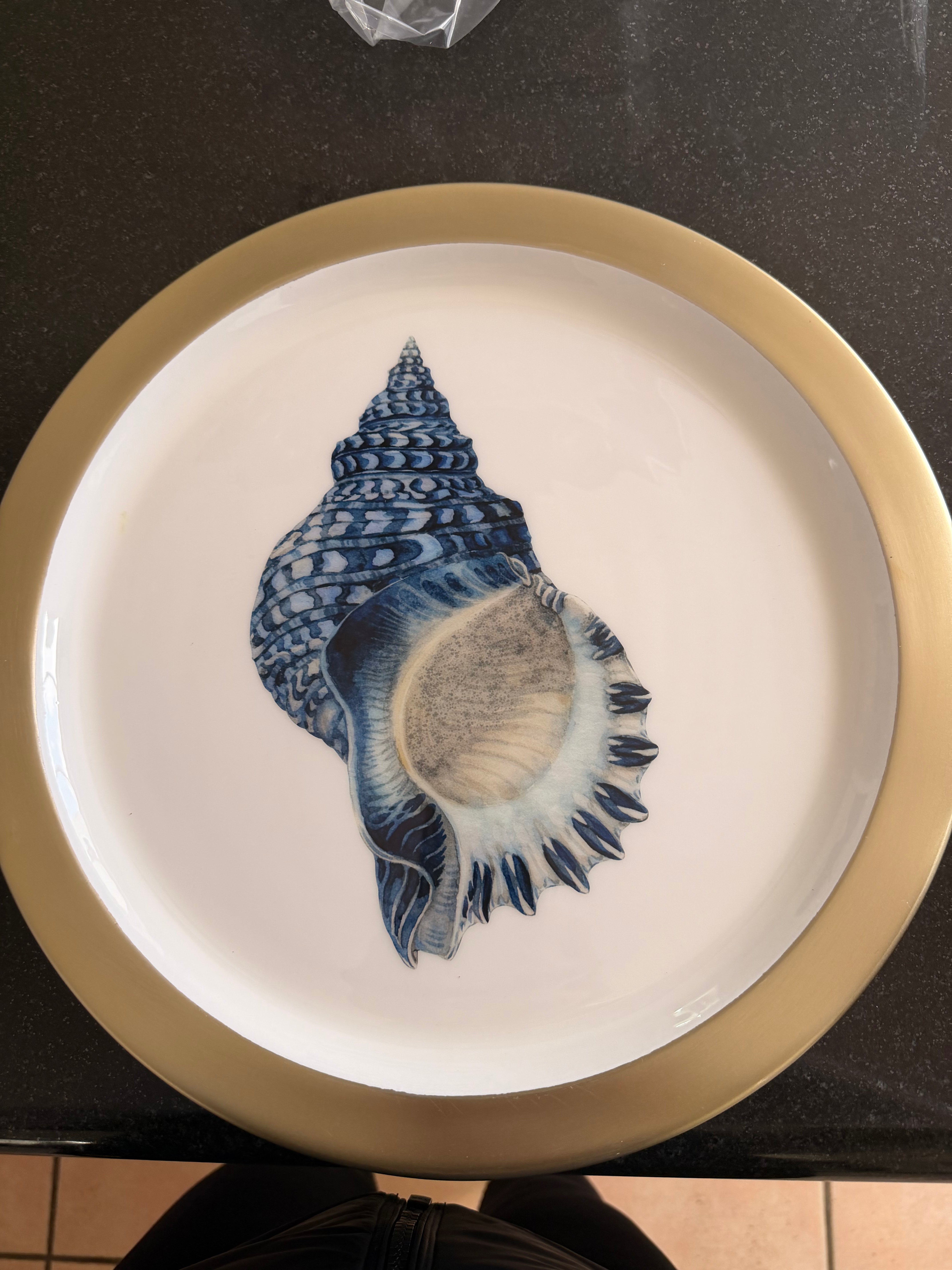 CHARGER PLATE ASSORTED SET OF 4
