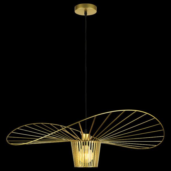 X Large Sensu Pendant - Gold Satin