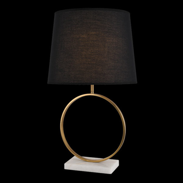 Vivaldi Marble and Gold Table Lamp