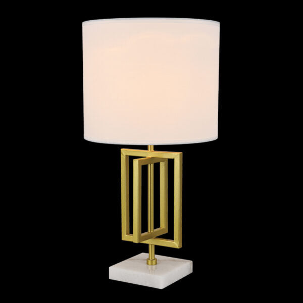 Chopin Marble and Gold Table Lamp