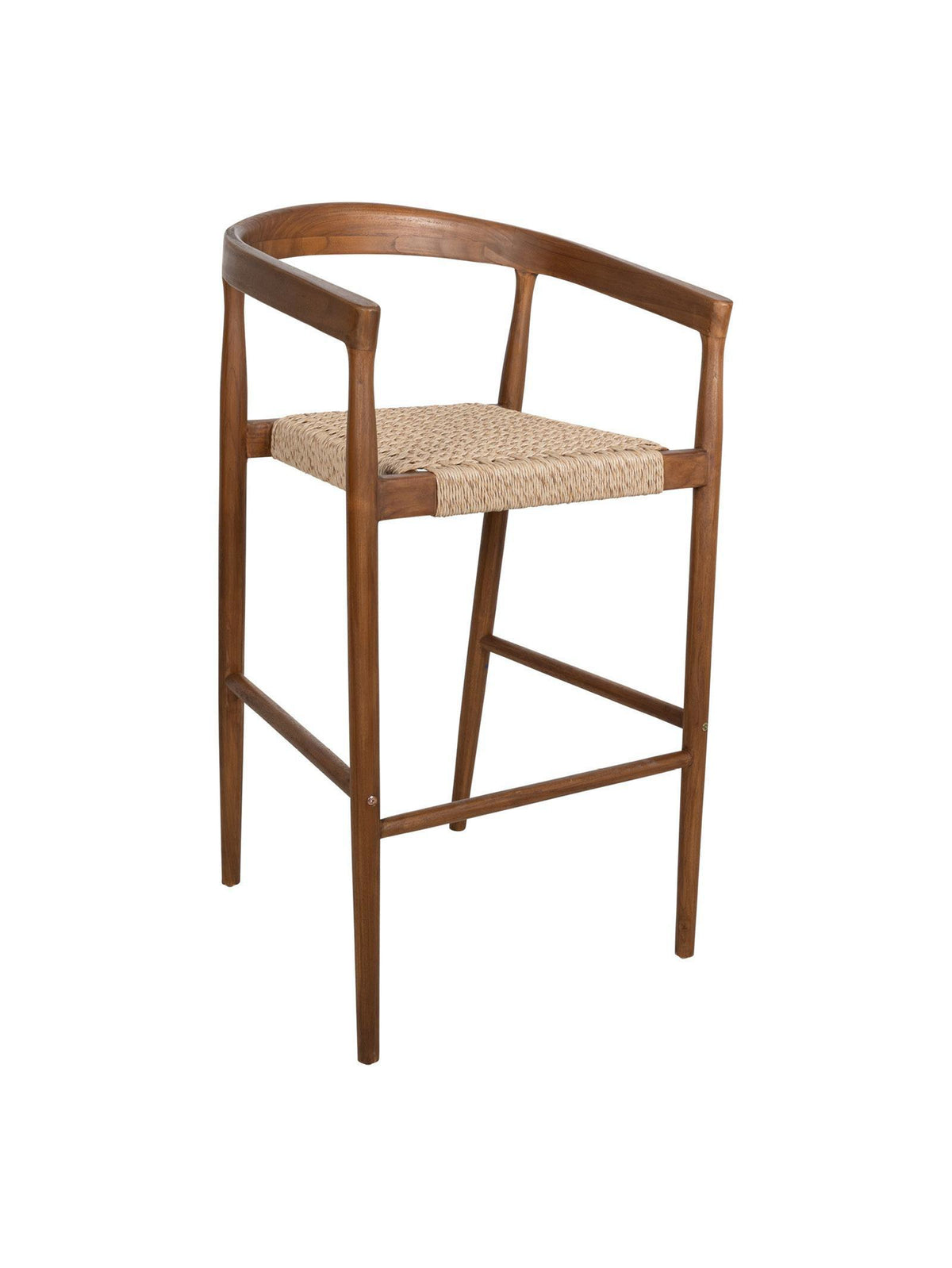 Kashmir Teak Bar Chair