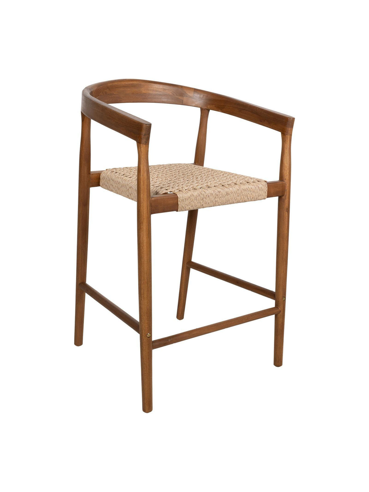 Kashmir Teak Counter Chair