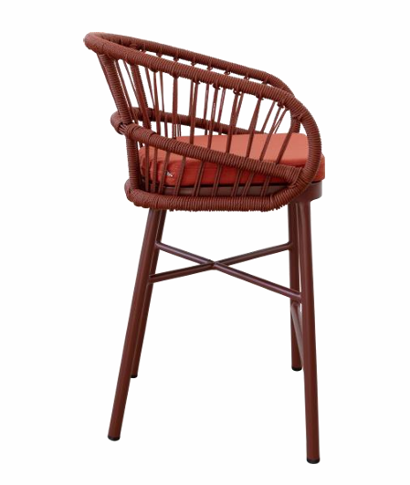 Lola Outdoor Counter Chair in Corfu Rooibos