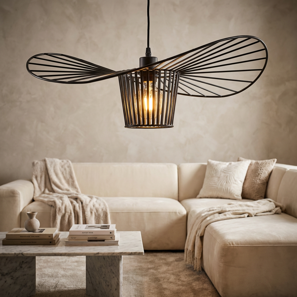 Large Sensu Pendant - Black