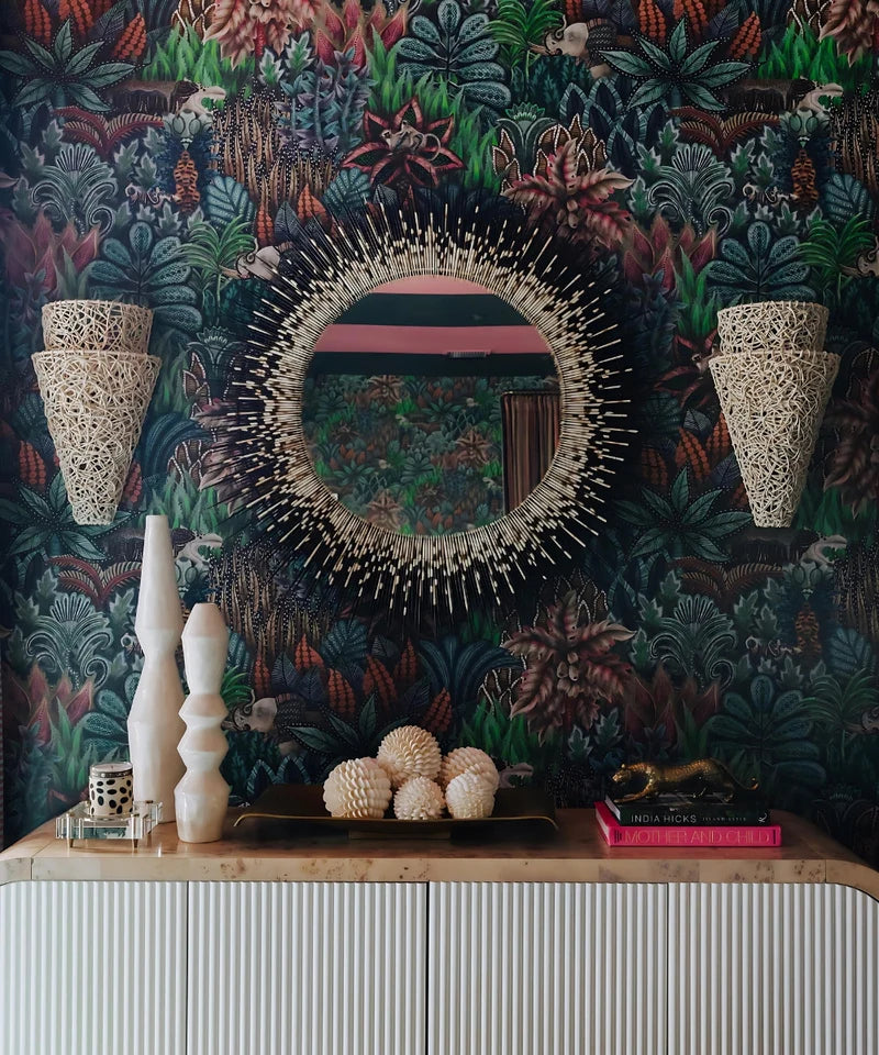 Large Porcupine Quill Mirror