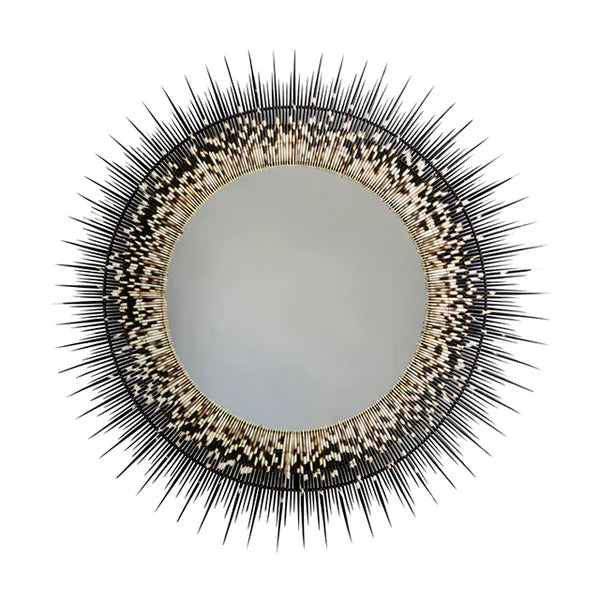 Large Porcupine Quill Mirror