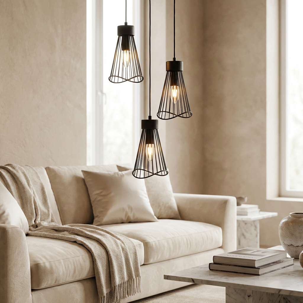 Sensu Cluster Pendant - Black