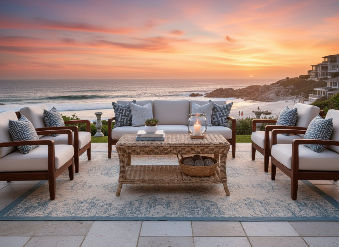 Outdoor PVC Coffee Table