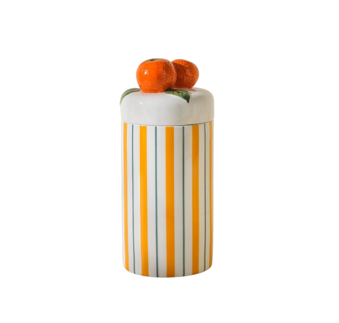 Citrus Cannister - Orange