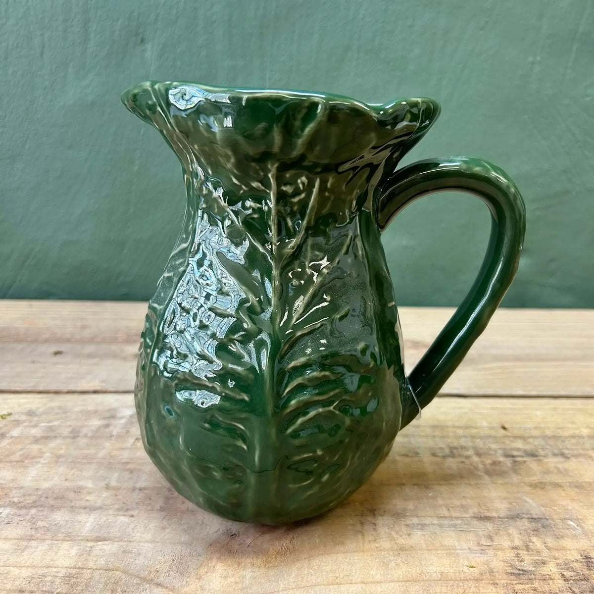 Country cabbage jug