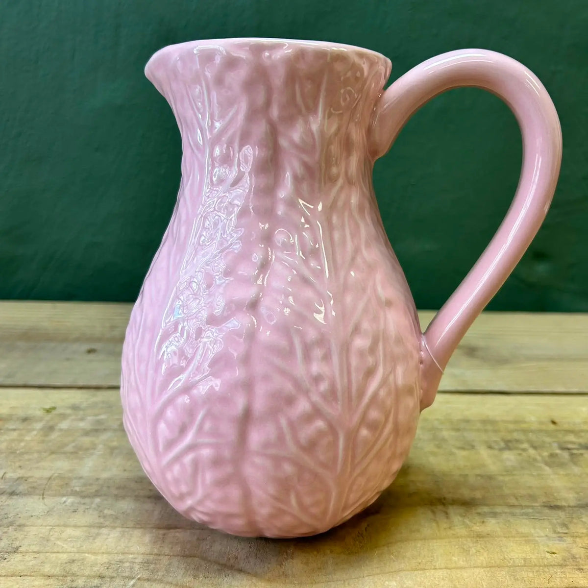 Cabbage rose jug