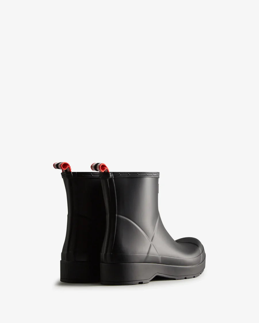 Hunter Men's Play Short Wellington Boots - Black