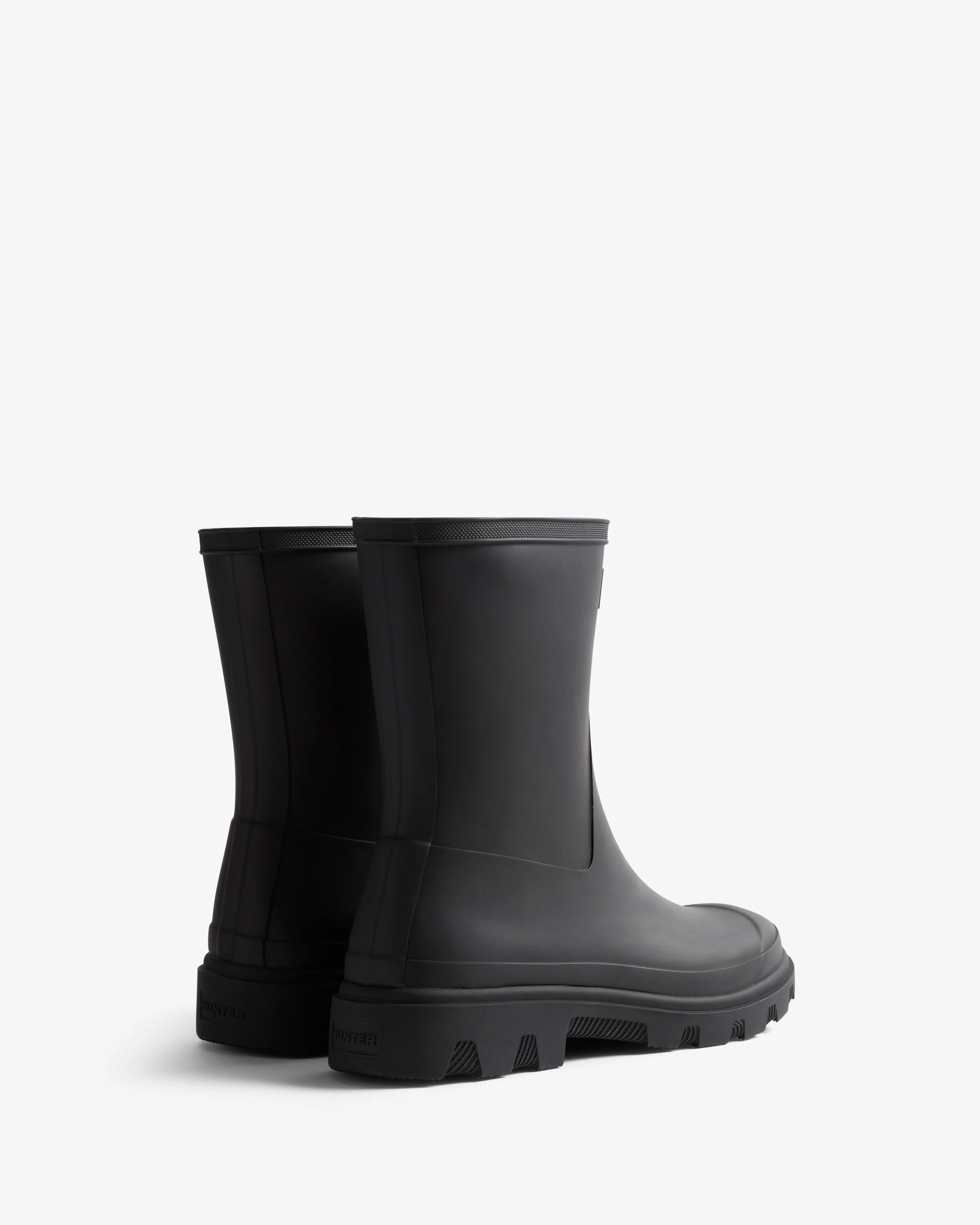 Women's Downpour Short Wellington Boot - Black