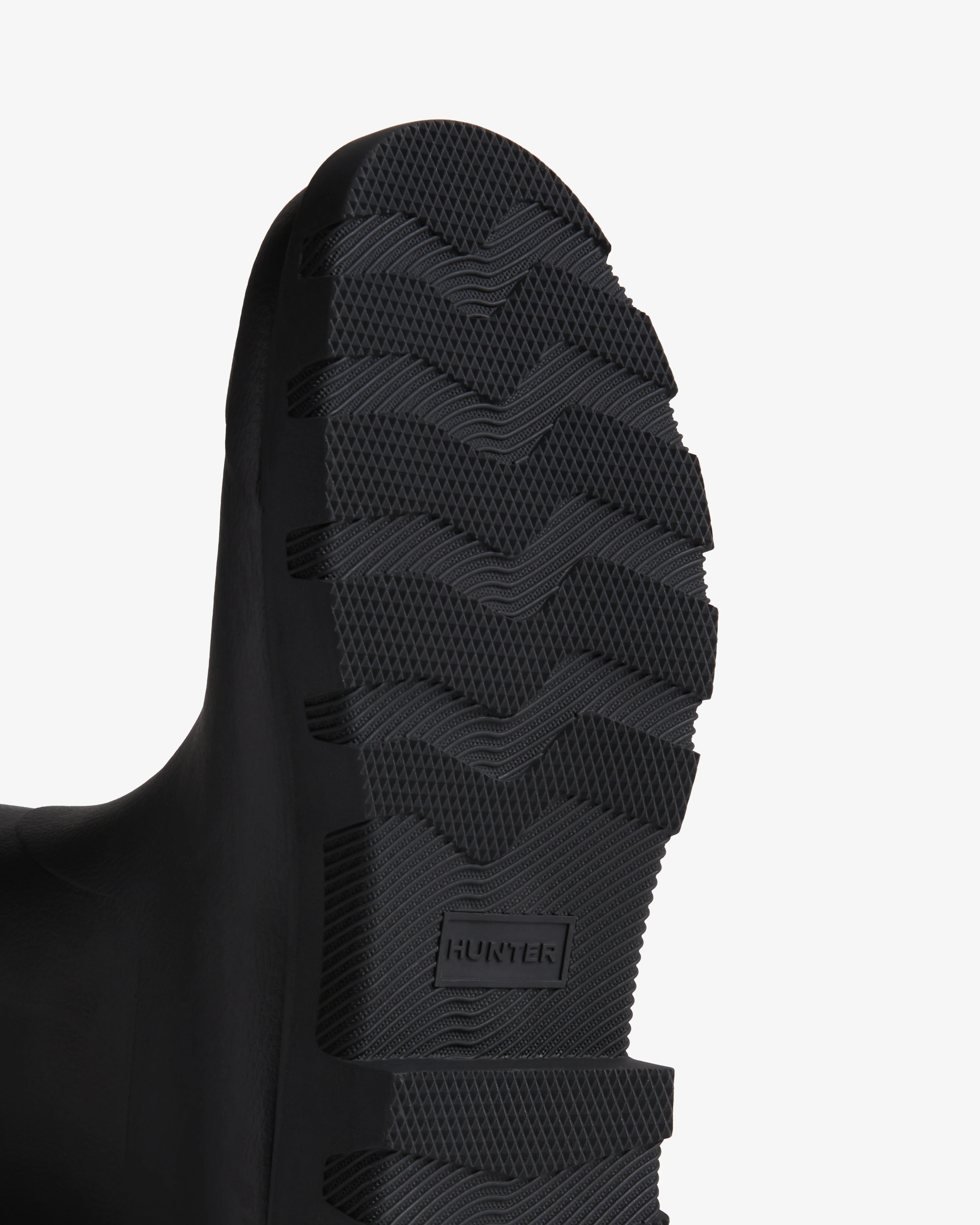 Women's Downpour Field Adjustable Tall Wellington Boot - Black