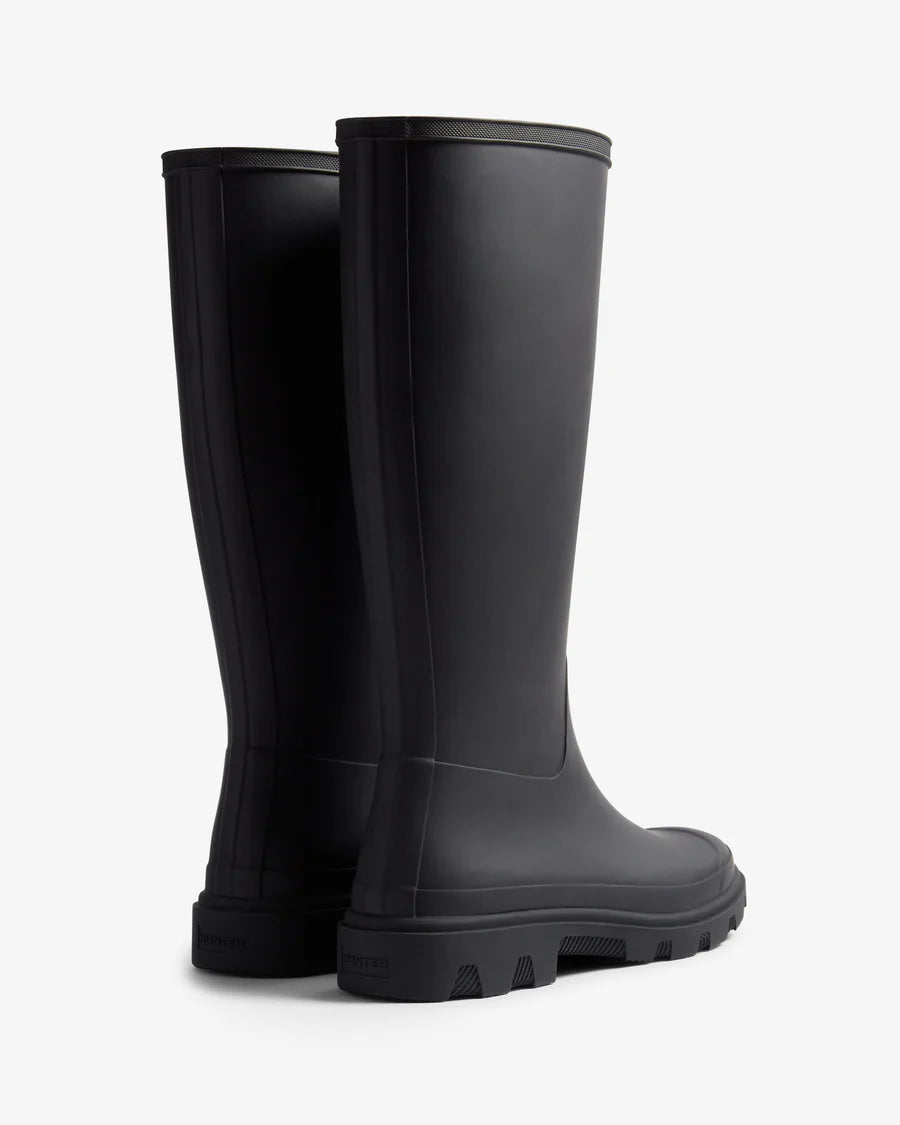 Unisex Downpour Tall Wellington Boot - Black