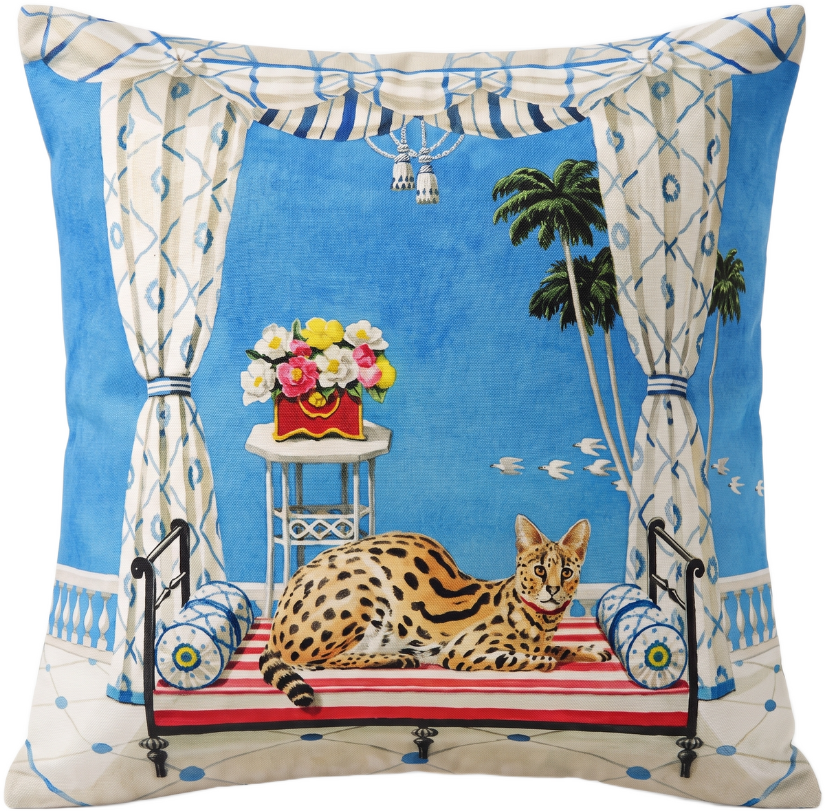 ROSESBALMY FELINE SCATTER CUSHION