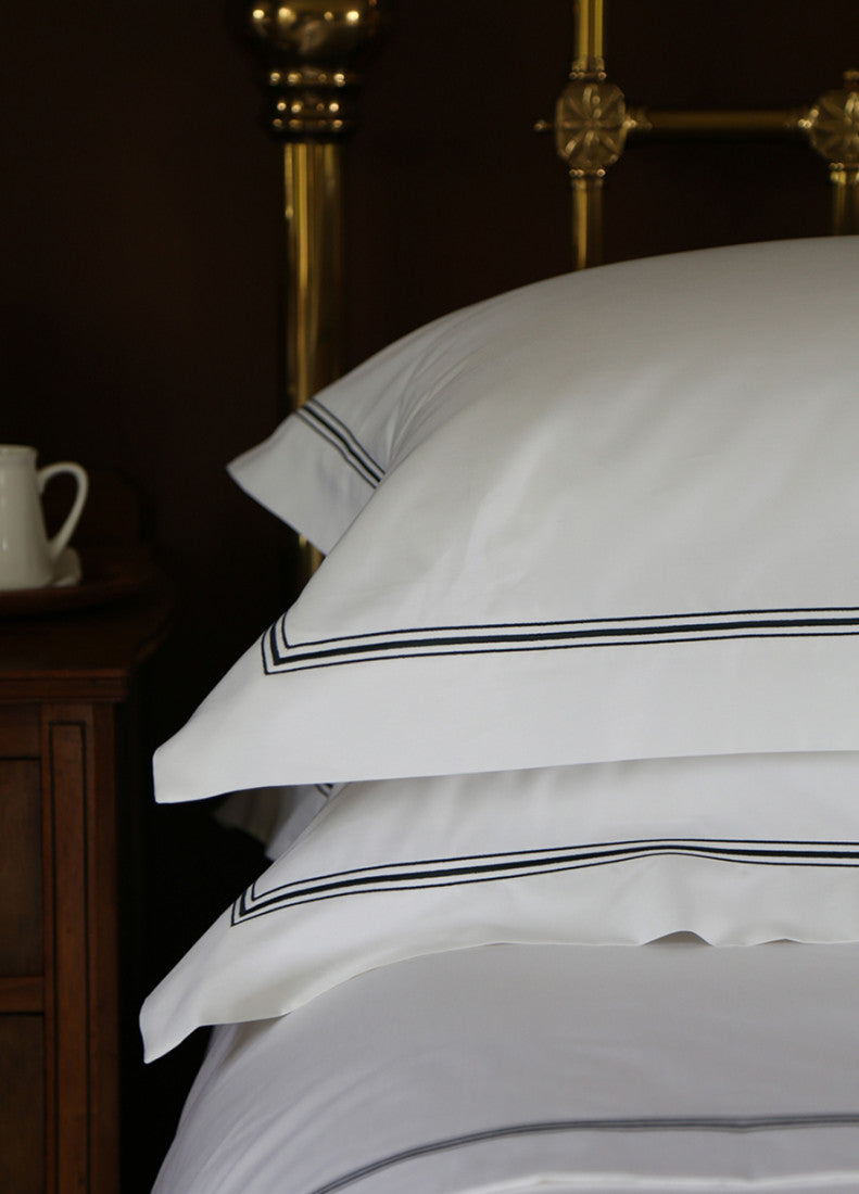 REED LINEN -Hurlingham Oxford Pillowcase Pair