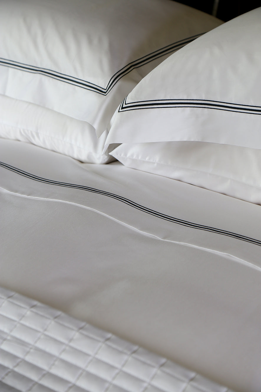 REED LINEN -Hurlingham Flat Sheet