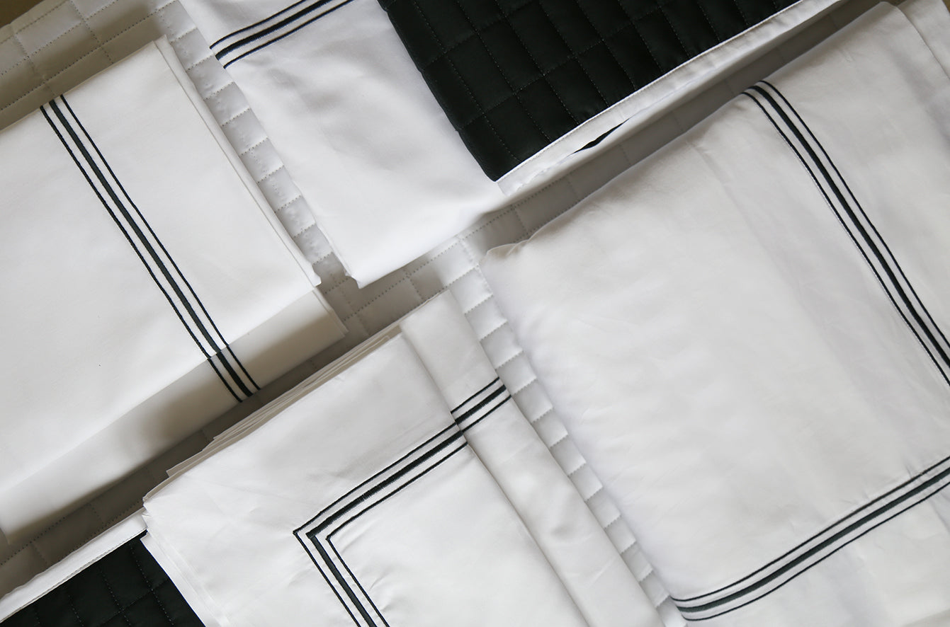 REED LINEN -Hurlingham Standard Pillowcase Pair