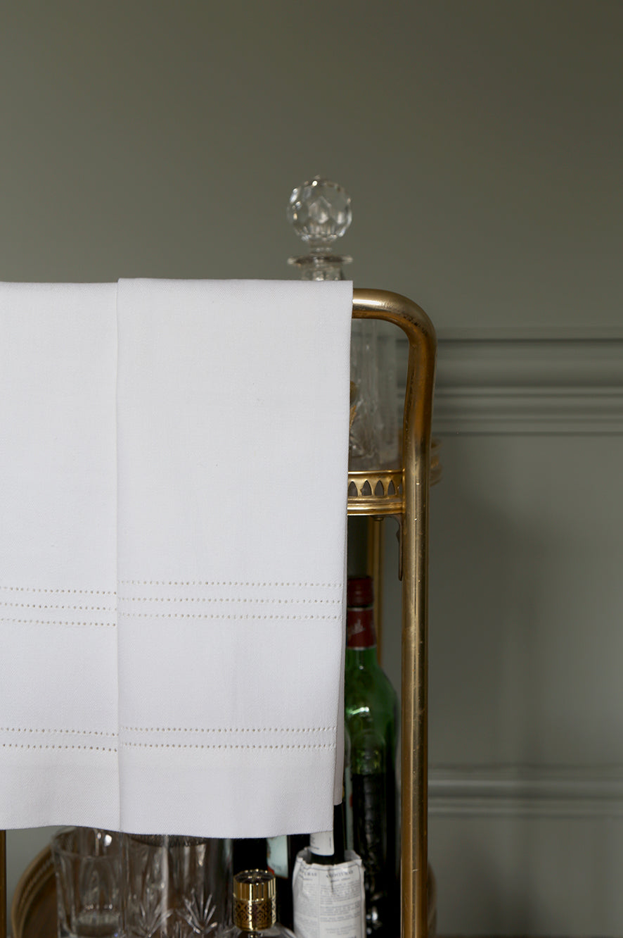 Reed Linen Cotton Twill Serving Towel - NetDécor 