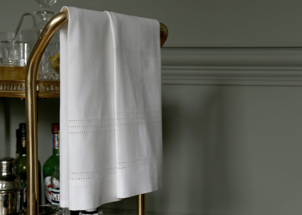 Reed Linen Cotton Twill Serving Towel - NetDécor 