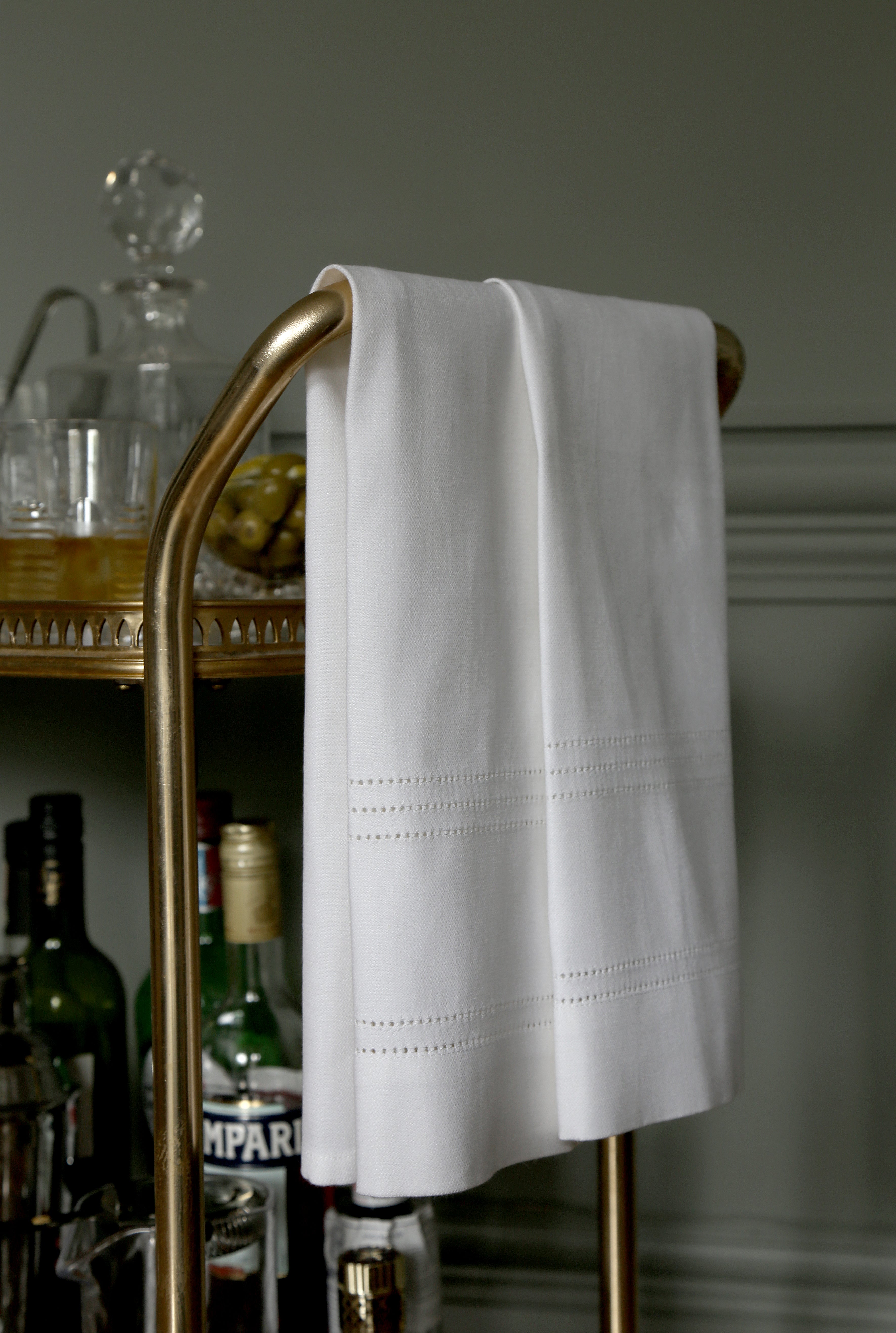 Reed Linen Cotton Twill Serving Towel - NetDécor 