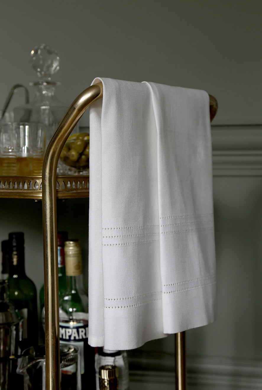 Reed Linen Cotton Twill Serving Towel - NetDécor 
