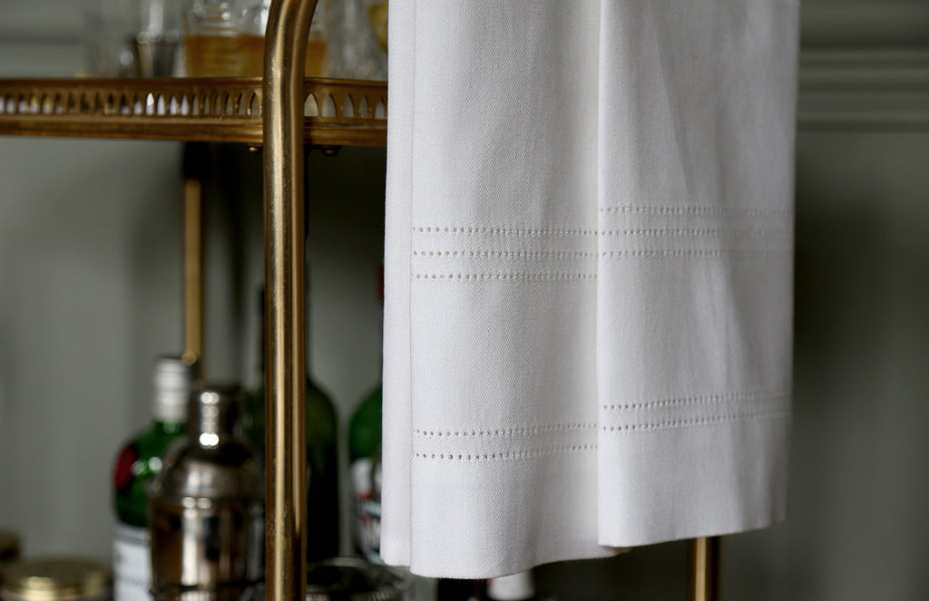 Reed Linen Cotton Twill Serving Towel - NetDécor 