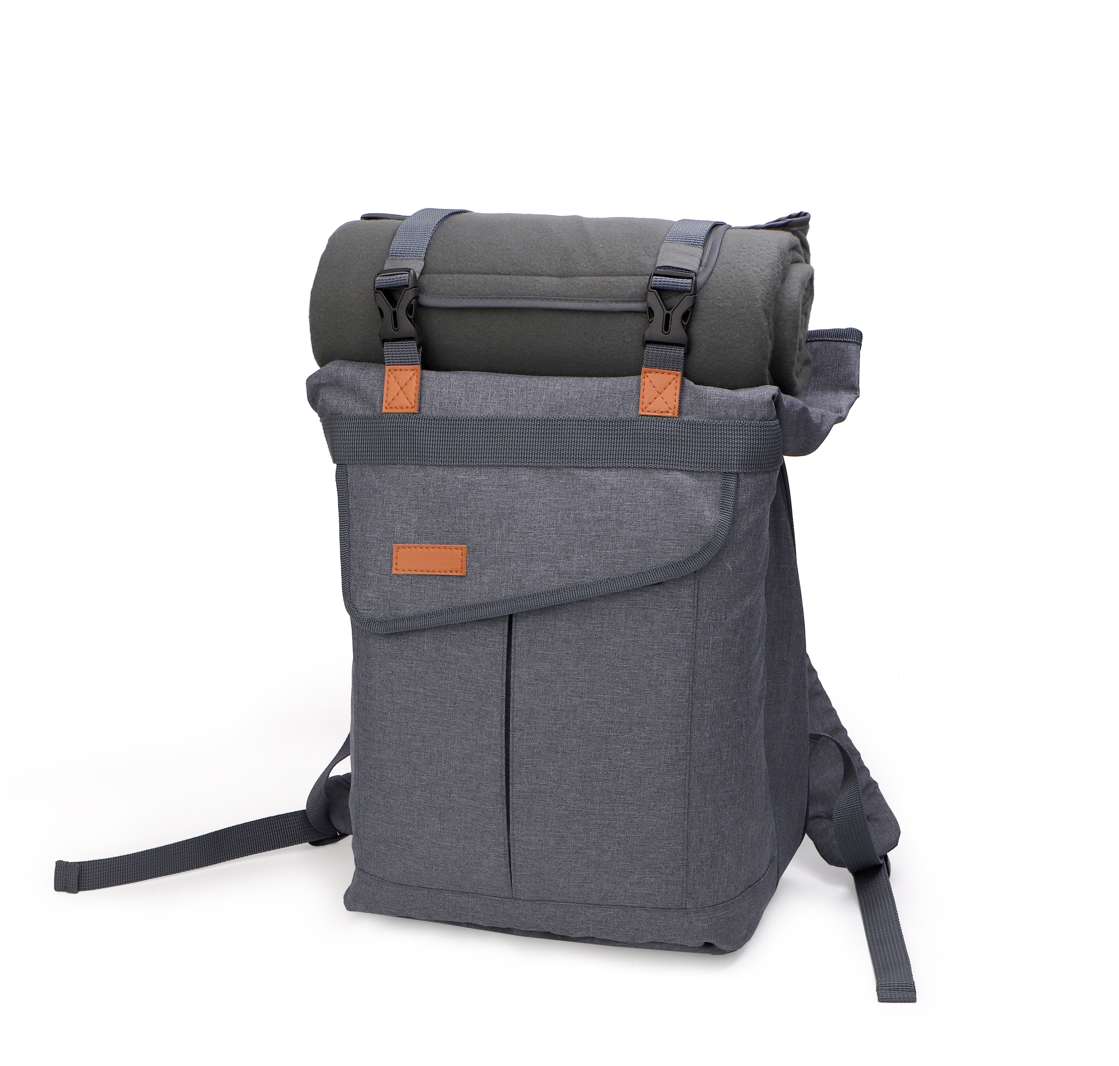 Retreat Picnic Backpack with Fleece Blanket and Cutlery for 4 people